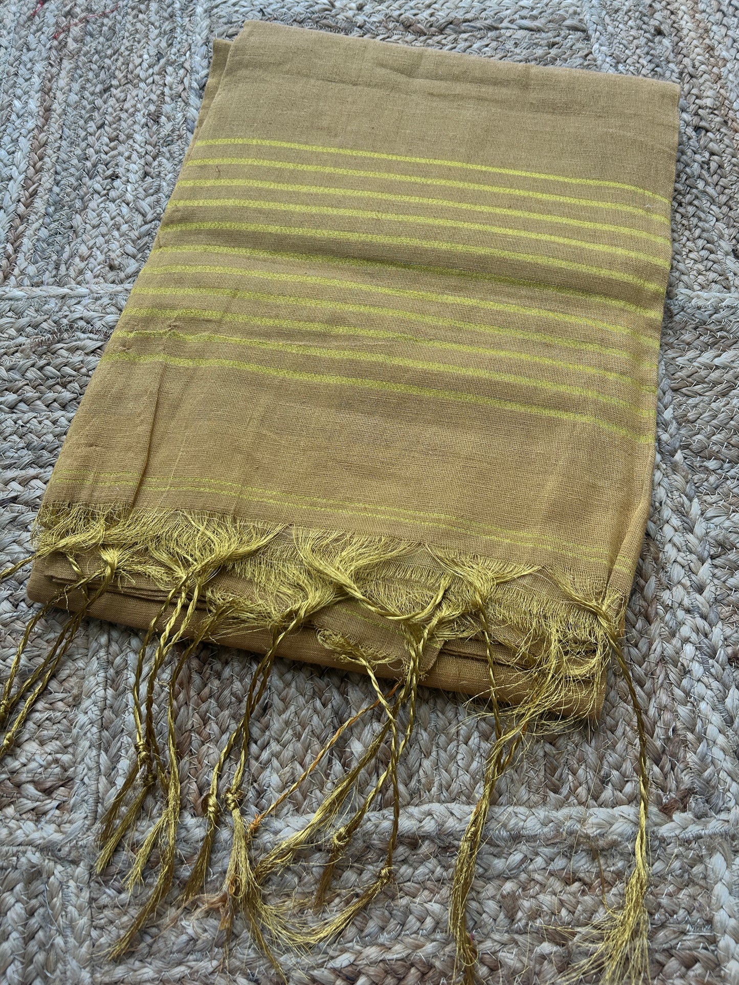 Linen Tissue Silk Saree