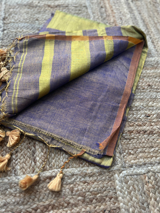 Linen Tissue Silk Saree