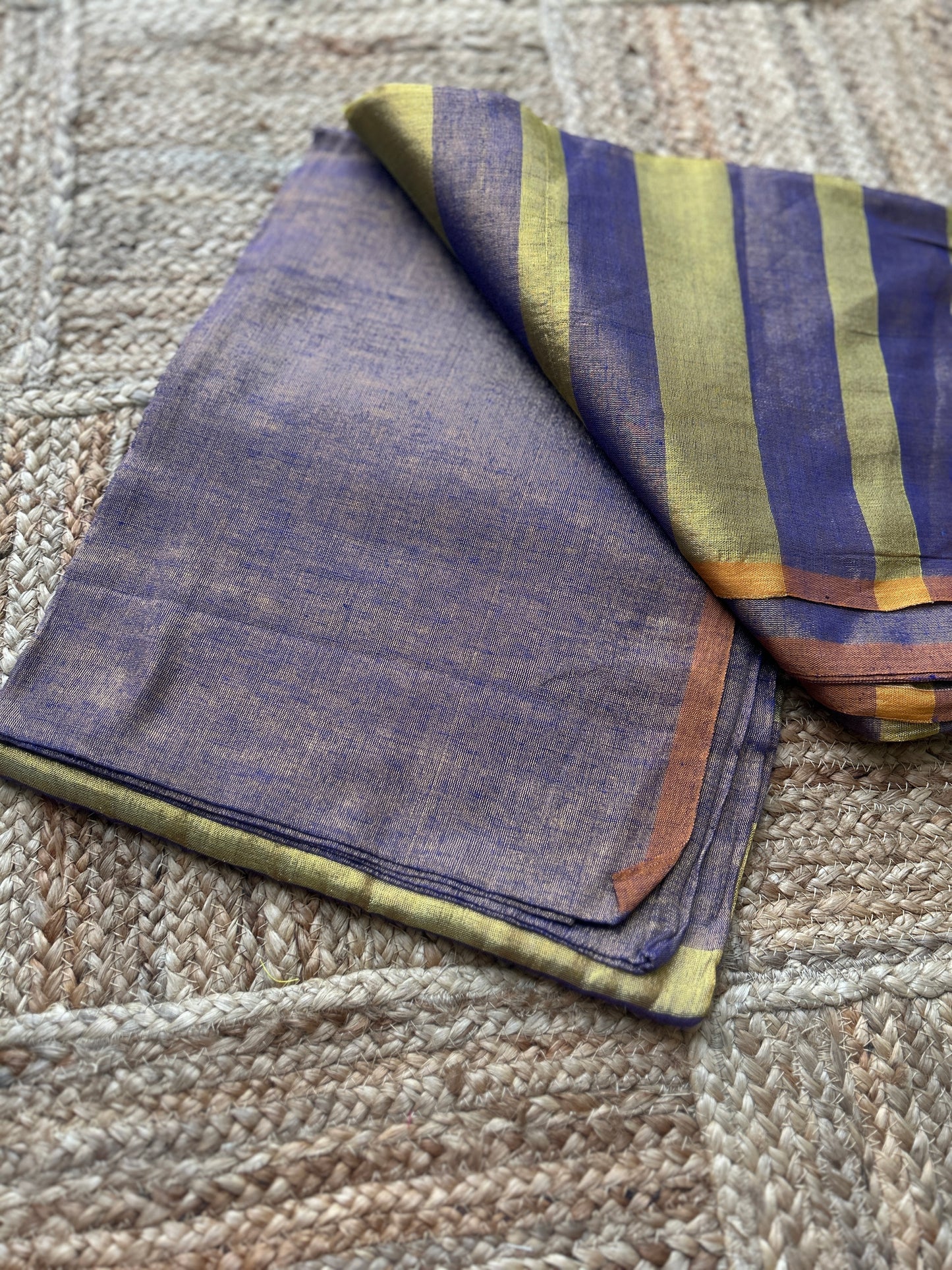 Linen Tissue Silk Saree