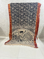 Black Chennuri Silk Nizam Border Kalamkari Saree