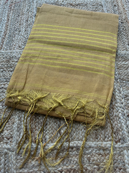 Linen Tissue Silk Saree