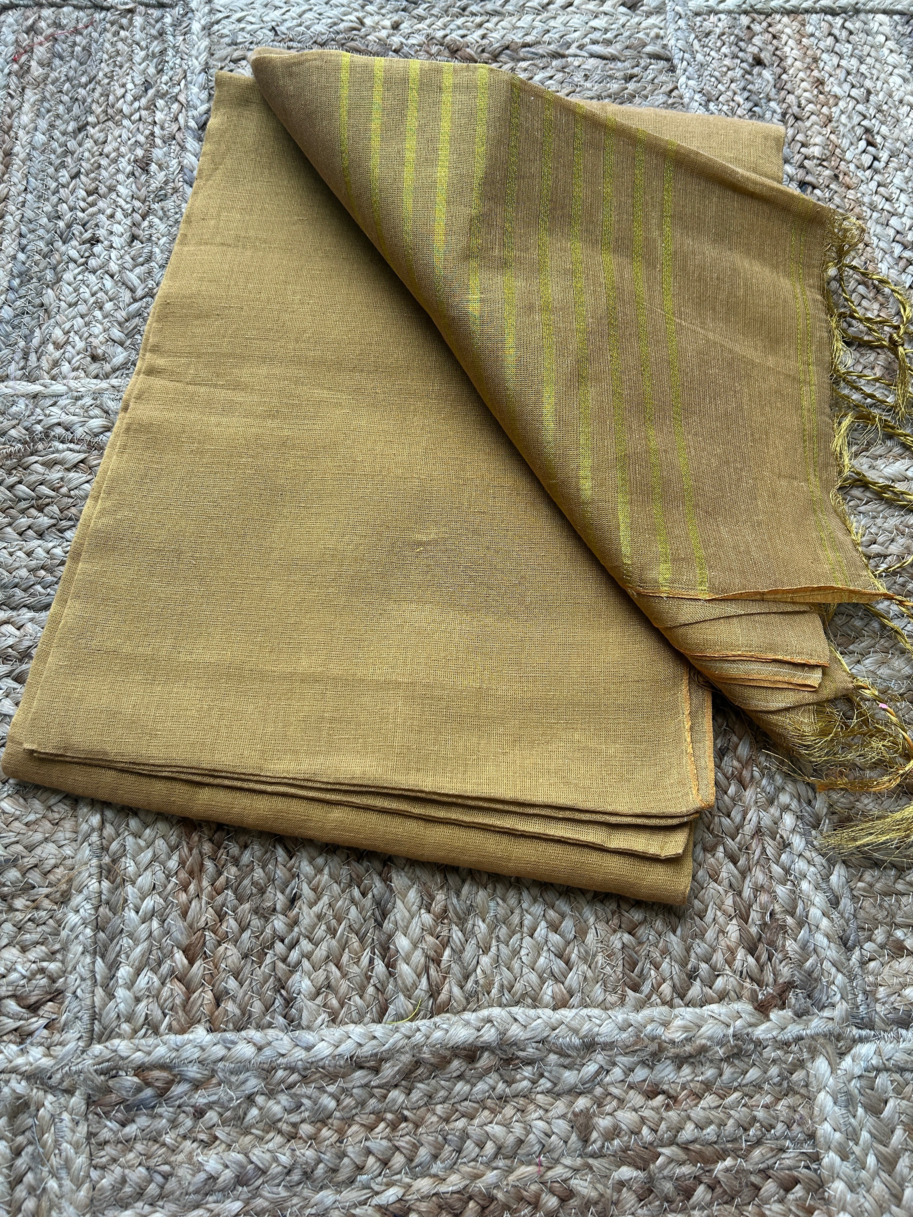 Linen Tissue Silk Saree