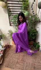Pure Modal Silk Lagdi Pallu Saree