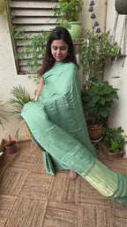 Pure Modal Silk Lagdi Pallu Saree